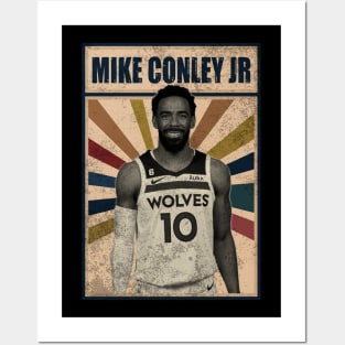 Minnesota Timberwolves Mike Conley Jr Posters and Art